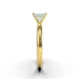 Cathedral Solitaire Frame 1.8mm thickness Yellow Gold