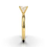 Cathedral Solitaire Frame 1.8mm thickness Yellow Gold