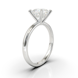 Cathedral Solitaire Frame 1.8mm thickness Yellow Gold