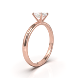 Cathedral Solitaire Frame 1.8mm thickness Yellow Gold