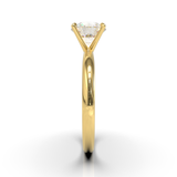 Cathedral Solitaire Frame 1.8mm thickness Yellow Gold