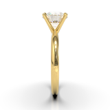 Cathedral Solitaire Frame 1.8mm thickness Yellow Gold