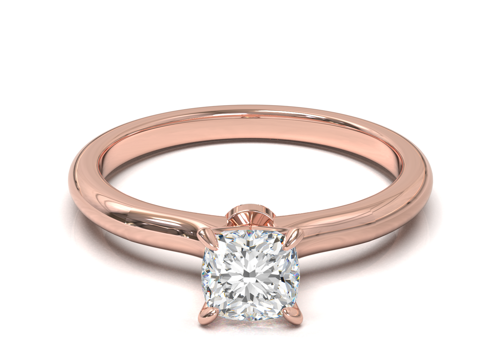 Montura Petite Oro Rosa