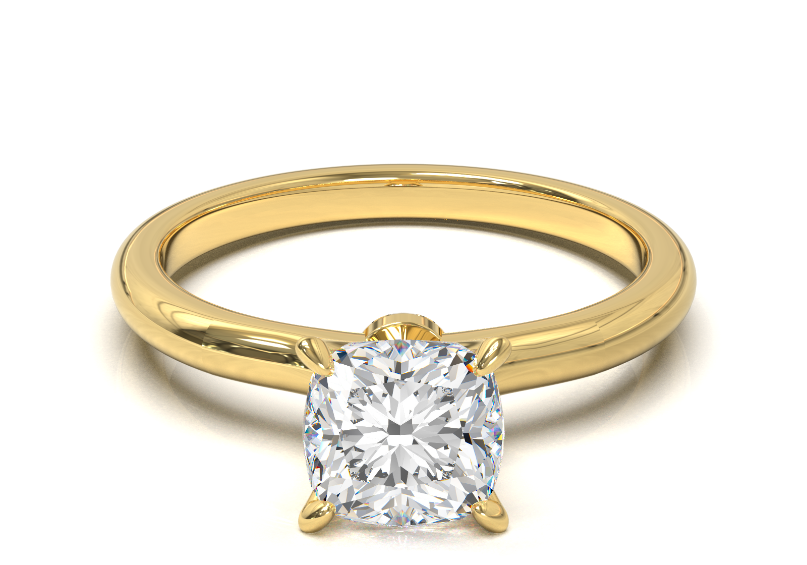 Montura Petite Oro Amarillo