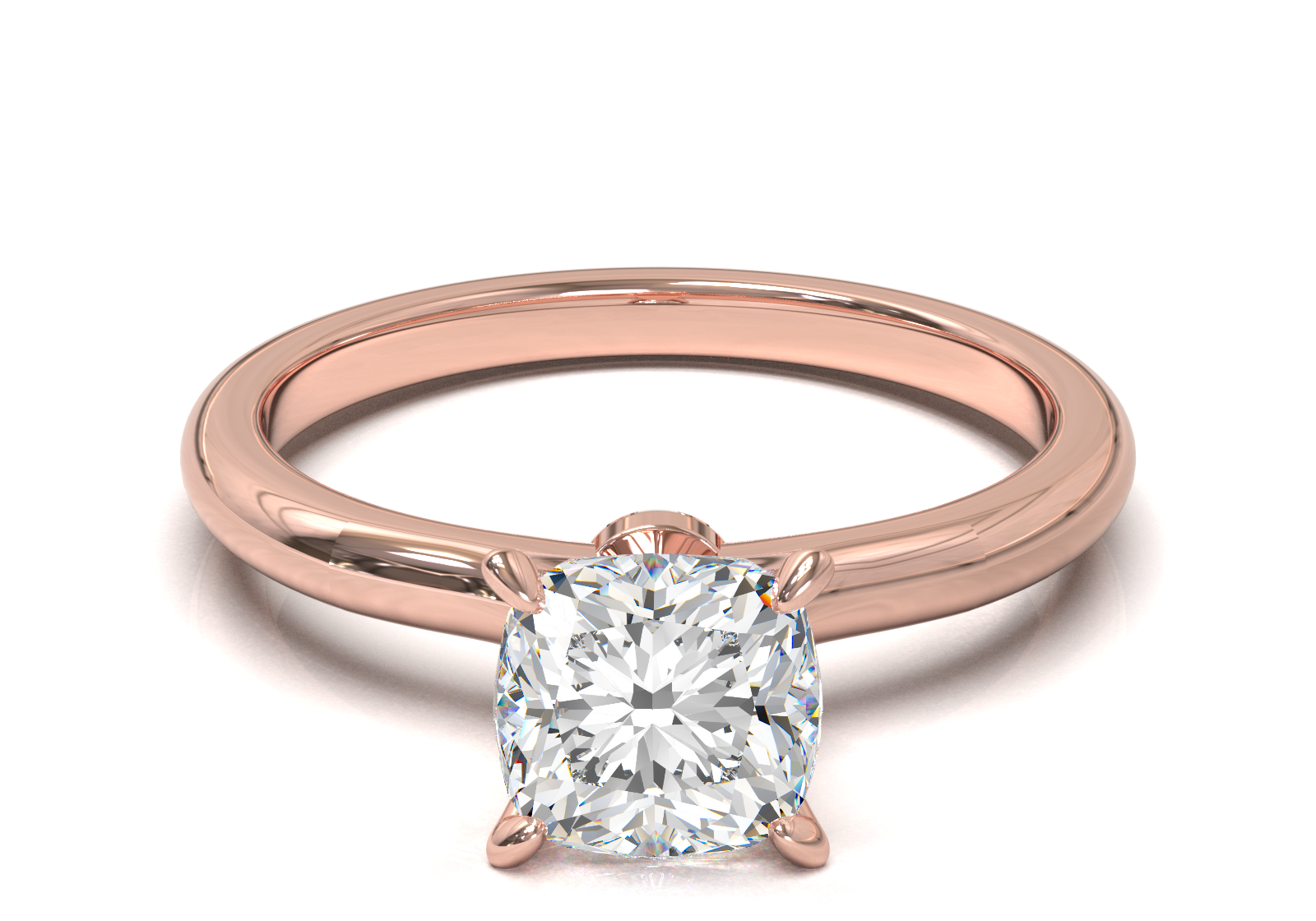 Montura Petite Oro Rosa