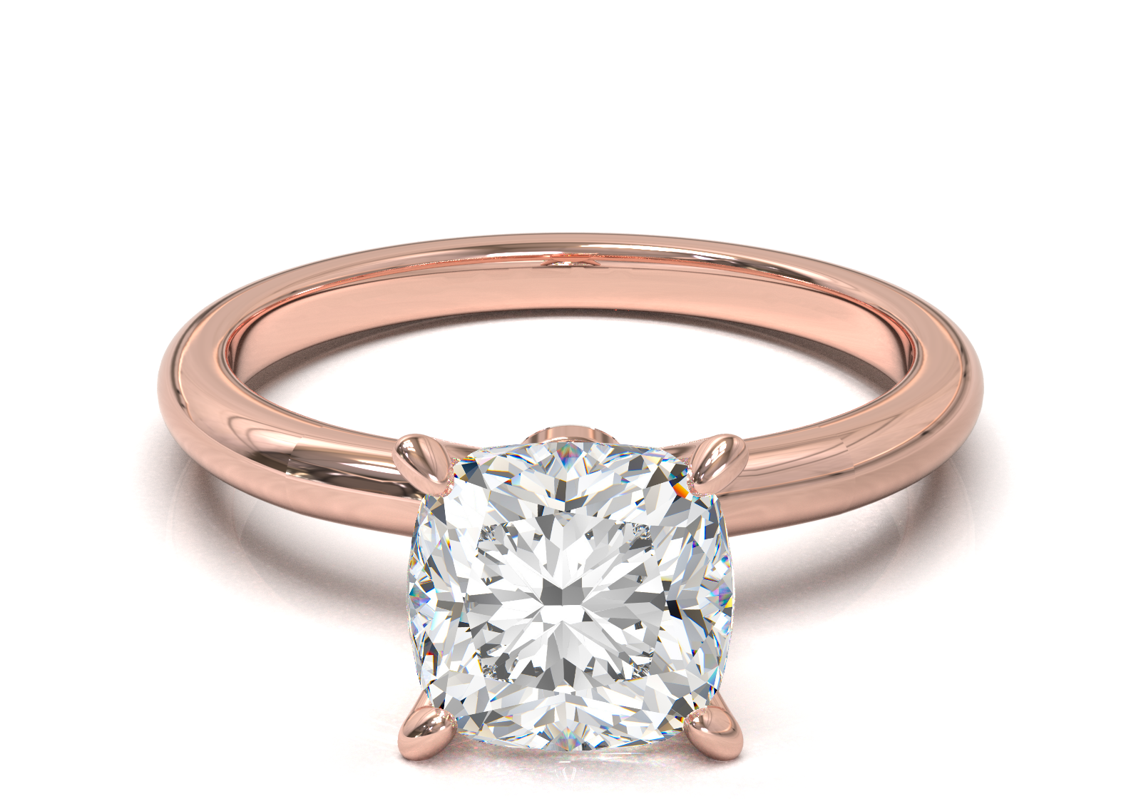 Montura Petite Oro Rosa