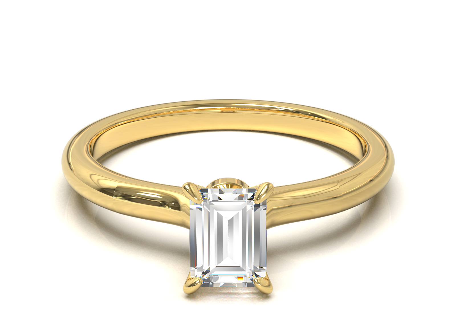 Montura Petite Oro Amarillo