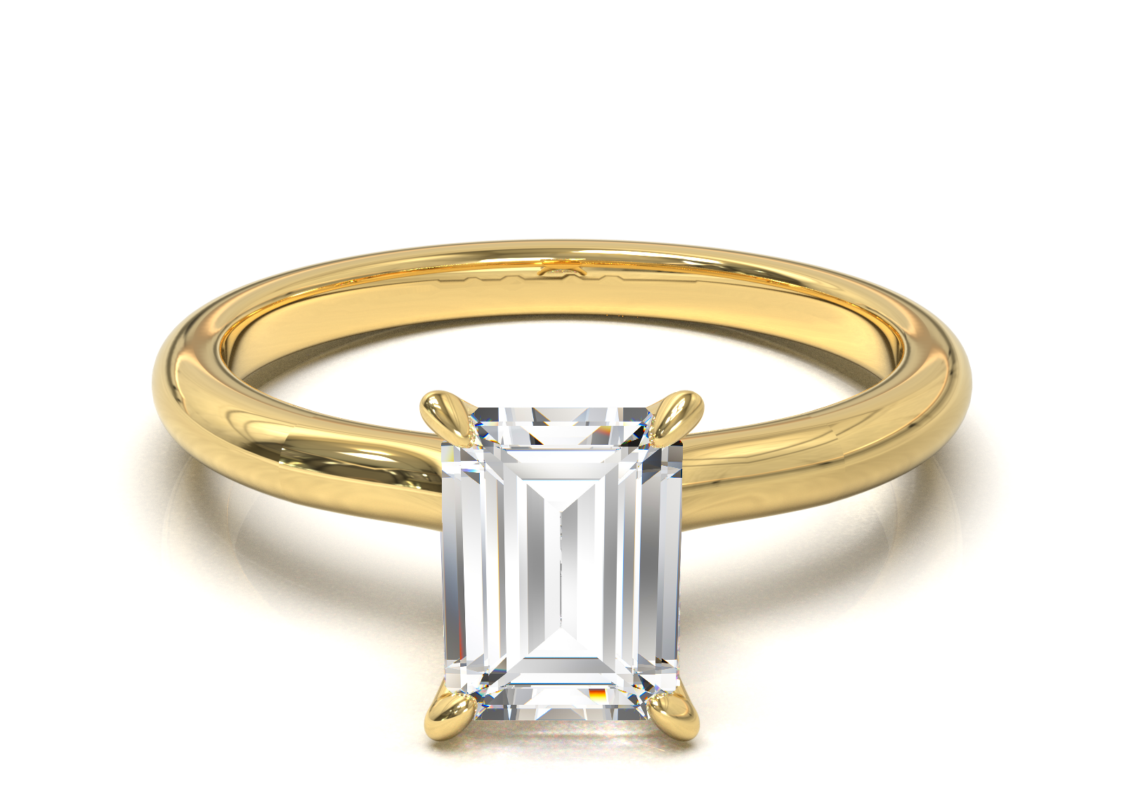 Montura Petite Oro Amarillo