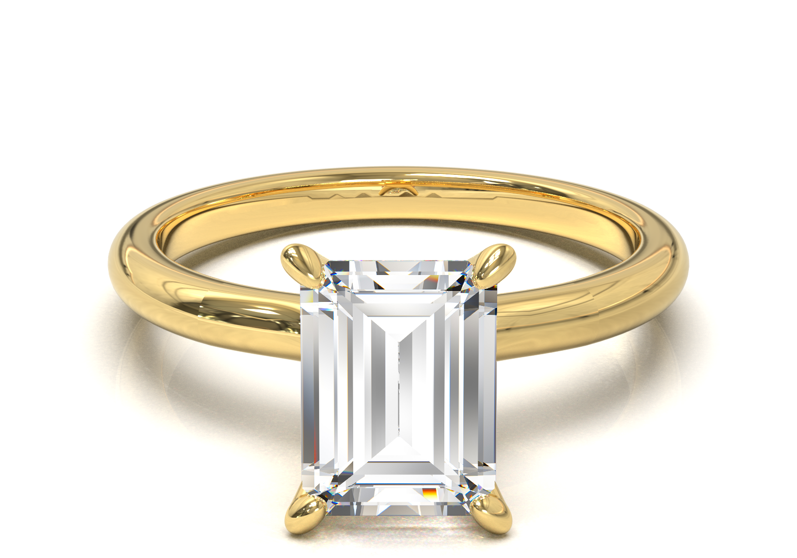 Montura Petite Oro Amarillo