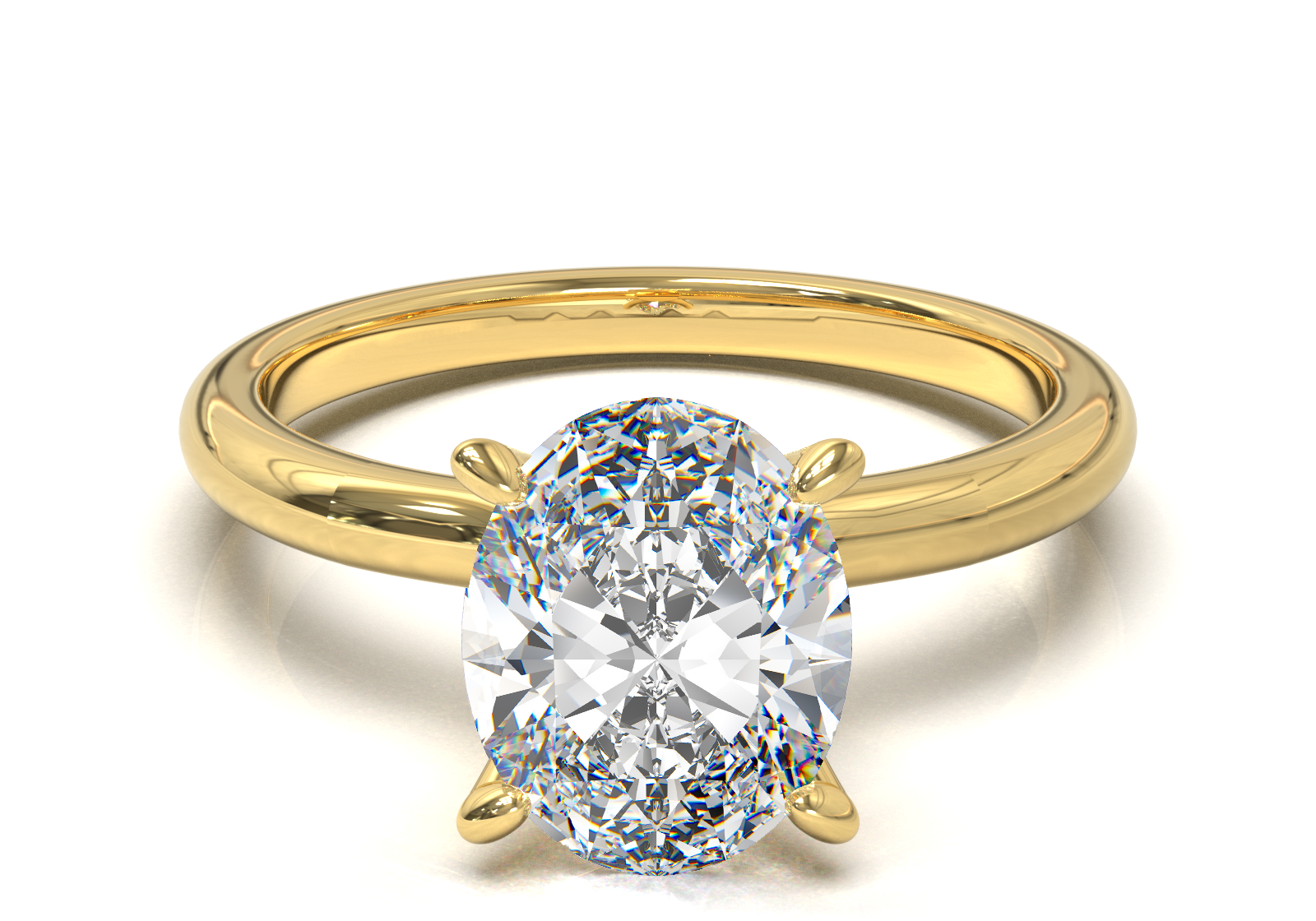 Montura Petite Oro Amarillo