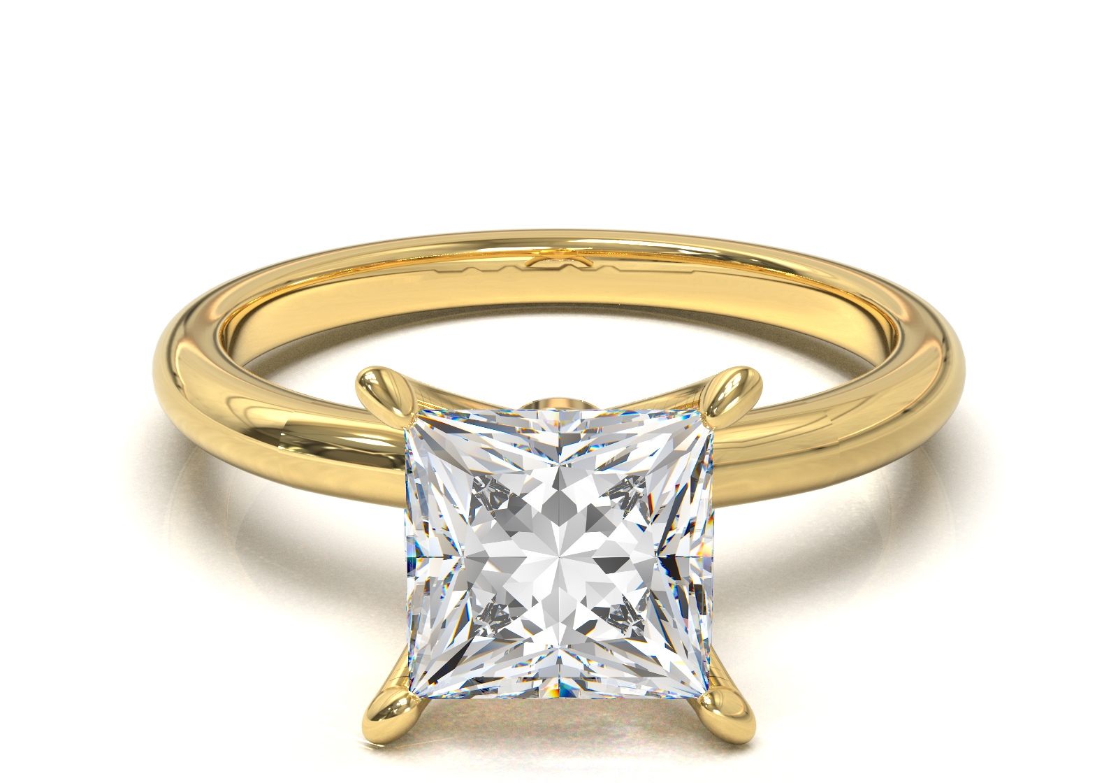 Montura Petite Oro Amarillo