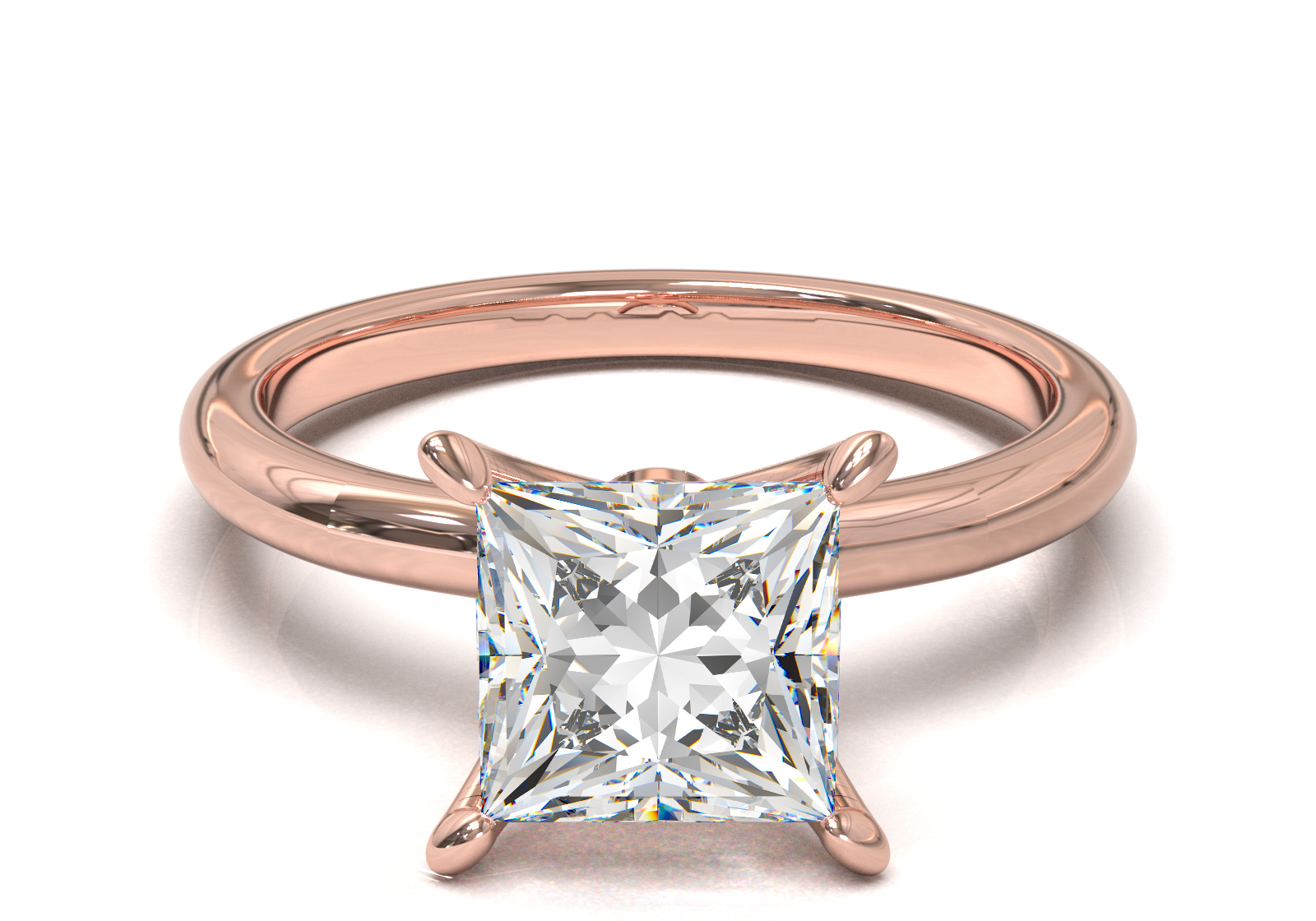 Montura Petite Oro Rosa