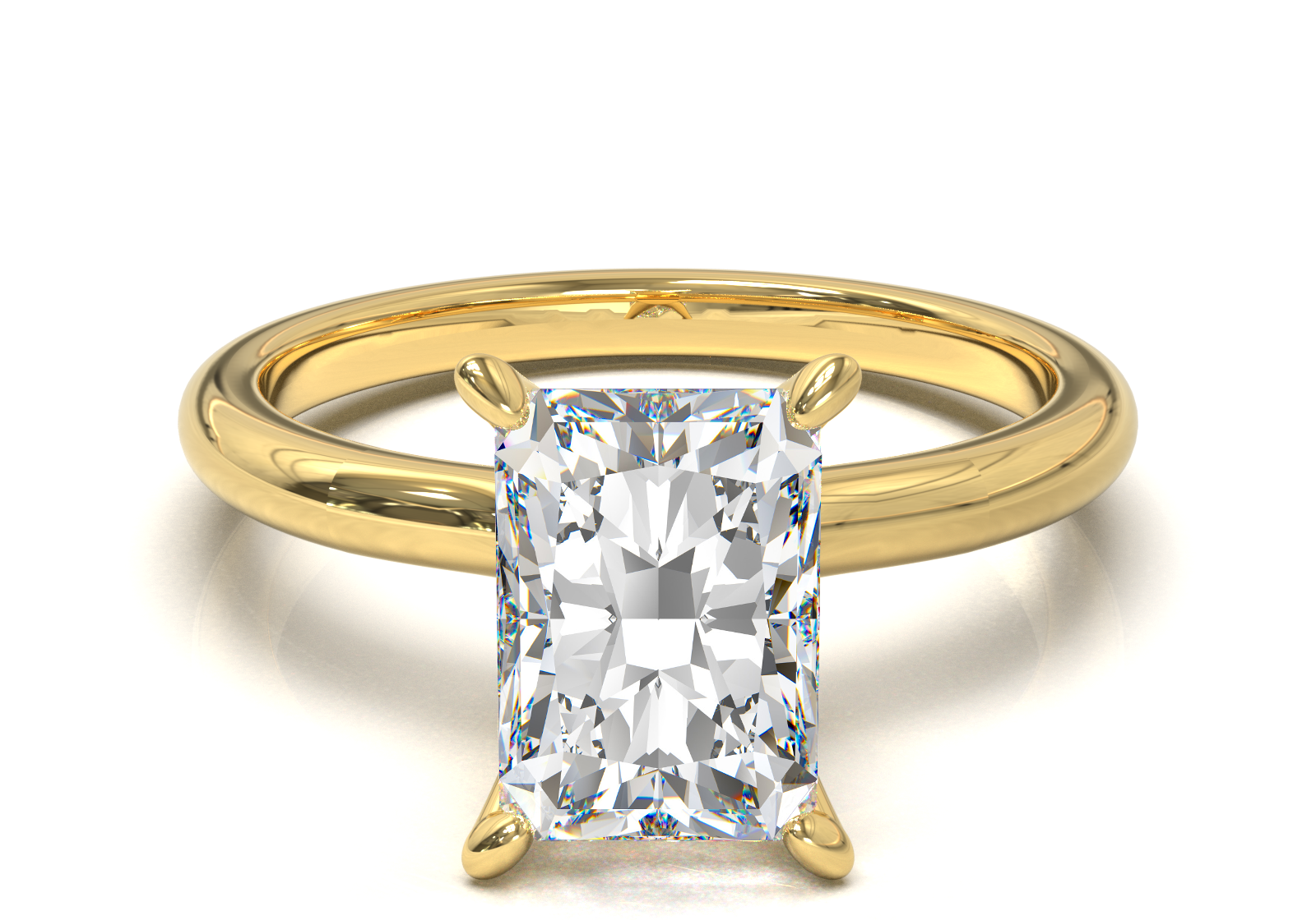 Montura Petite Oro Amarillo