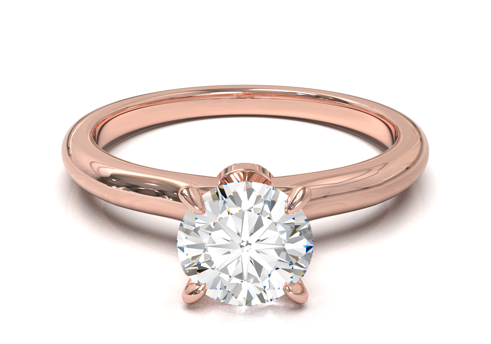 Montura Petite Oro Rosa