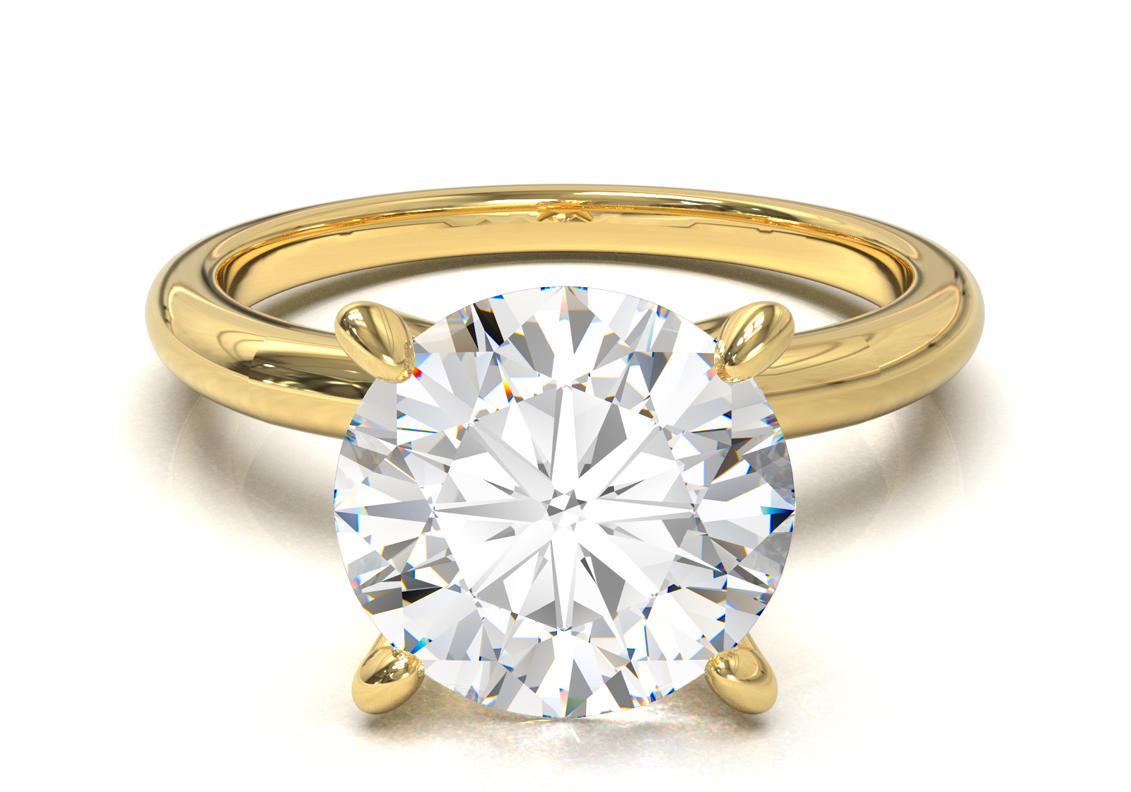 Montura Petite Oro Amarillo