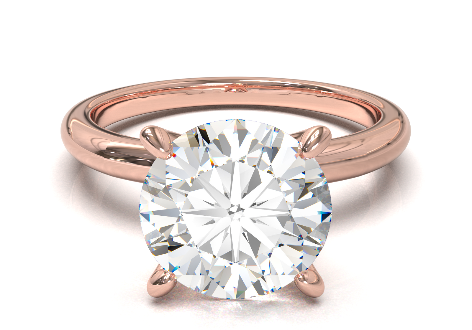 Montura Petite Oro Rosa