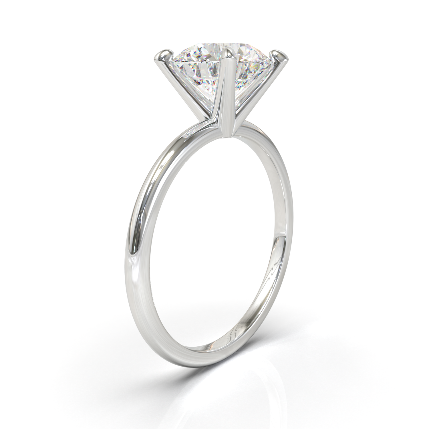 Half Round Solitaire Frame 1.5mm