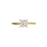 Half Round Solitaire Frame 1.8mm Yellow Gold