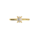 Montura Solitario Media Caña 1.8mm Oro Amarillo