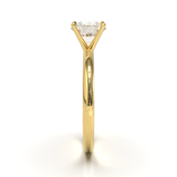 Half Round Solitaire Frame 1.8mm Yellow Gold