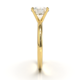 Half Round Solitaire Frame 1.8mm Yellow Gold