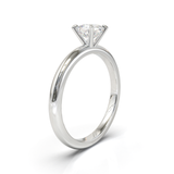 Half Round Solitaire Frame 1.8mm Yellow Gold