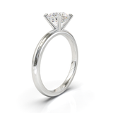 Half Round Solitaire Frame 1.8mm Yellow Gold