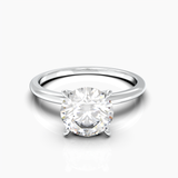Classic Solitaire Engagement Ring with Round Diamond 1cts