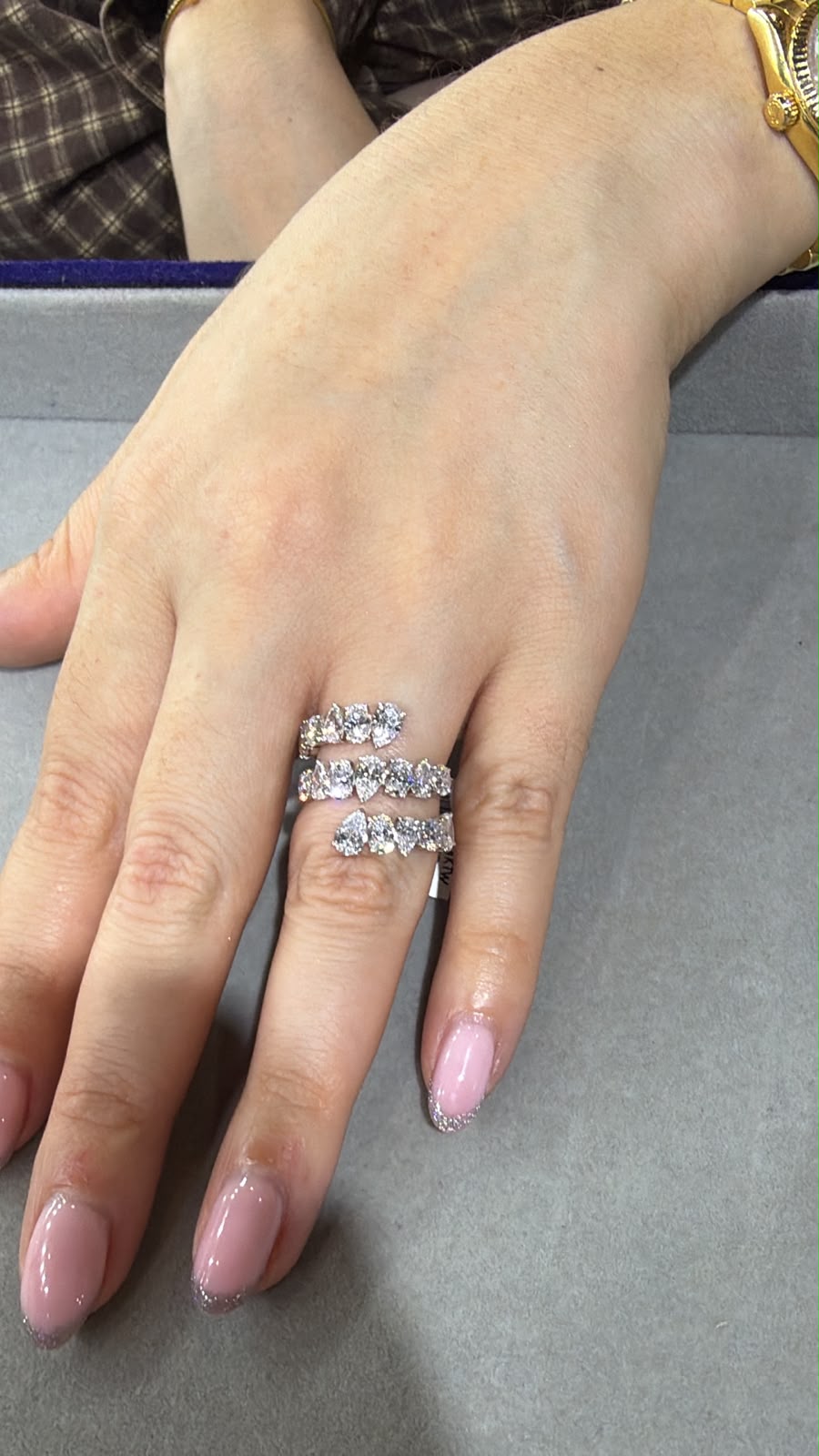 Anillo multishape espiral