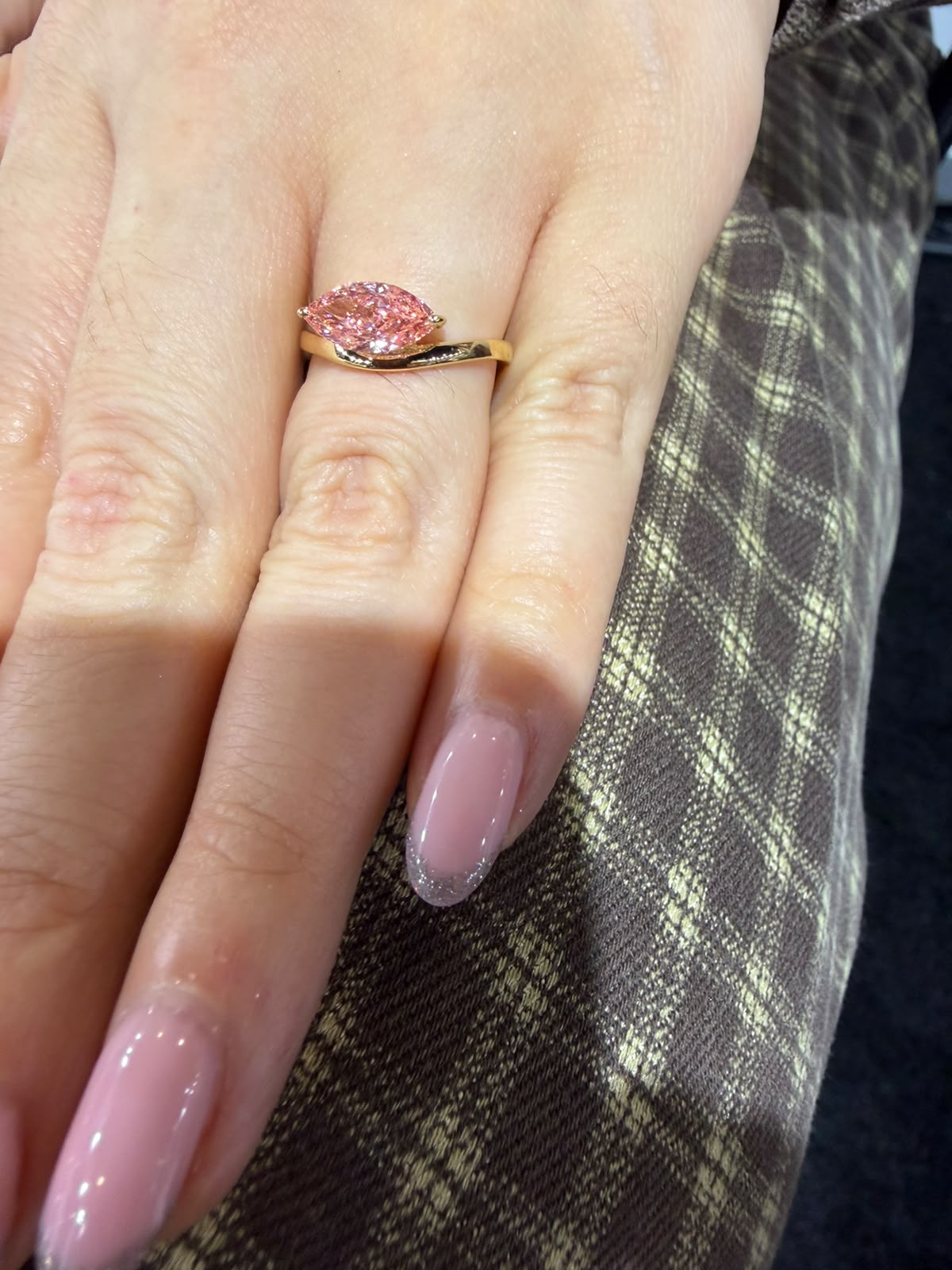 Anillo fancy pink