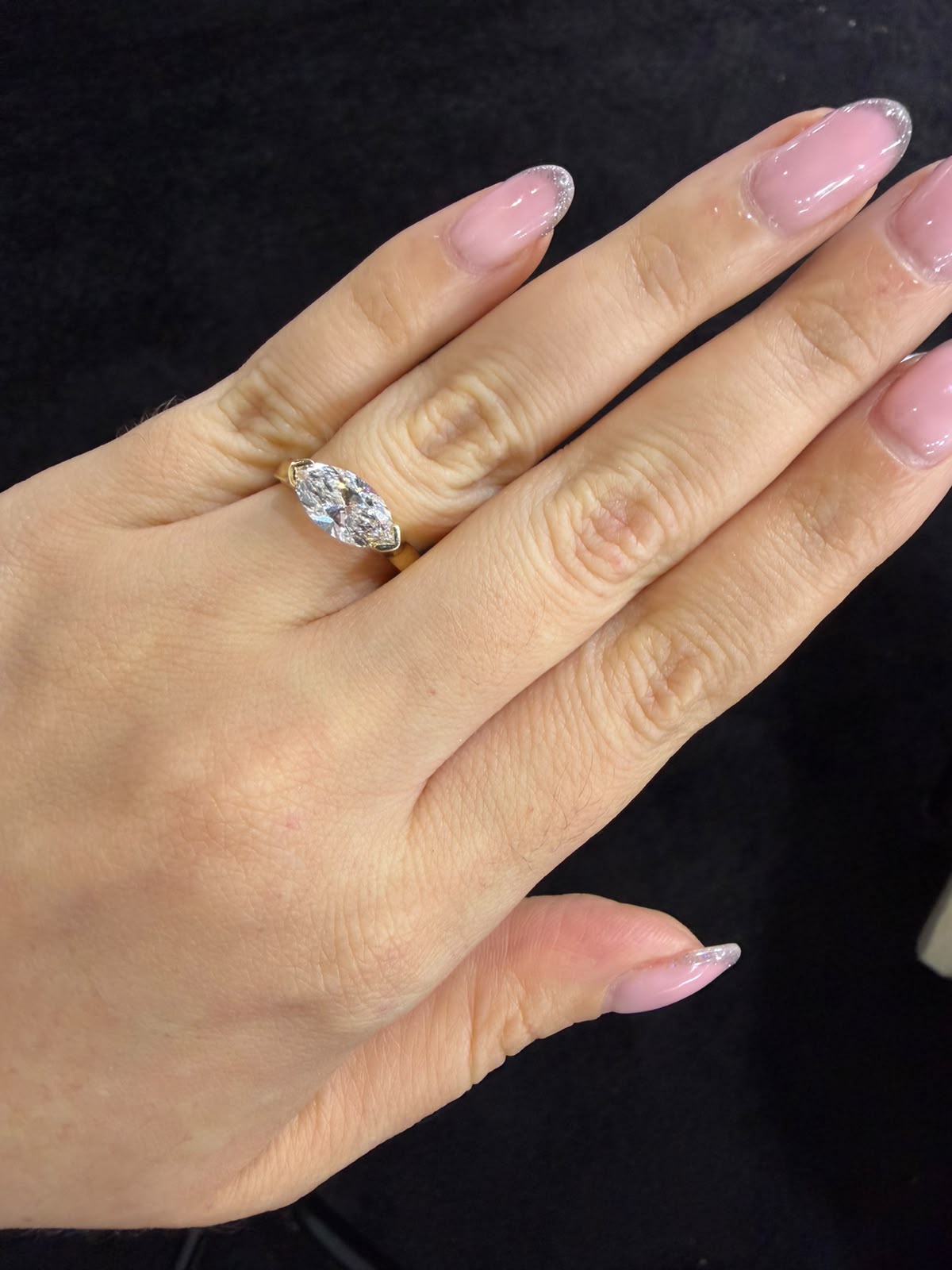Anillo Diamante Marquise Lab Grown