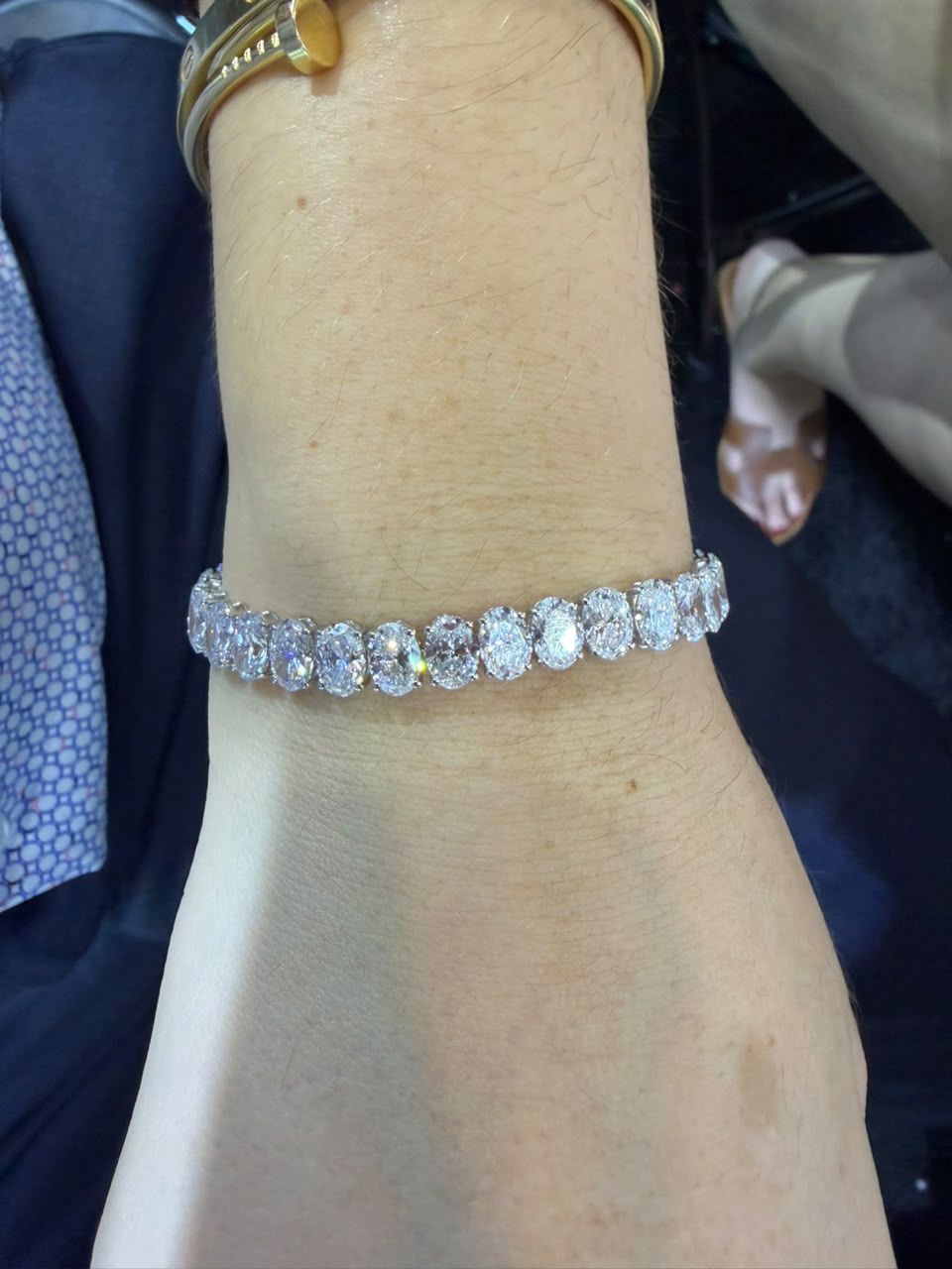 Pulsera Tennis Ovales