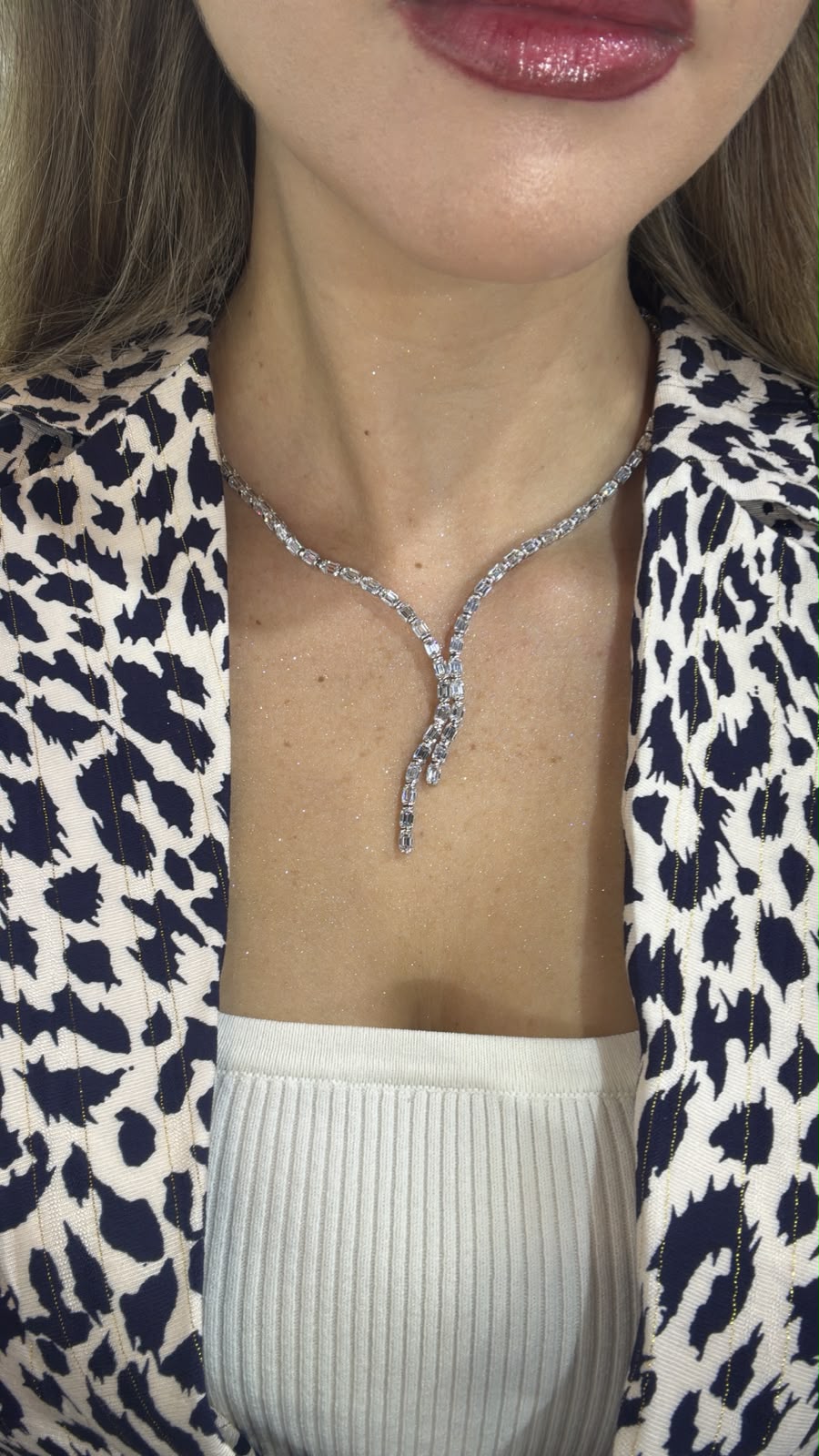 Collar Corbatin Emeralds