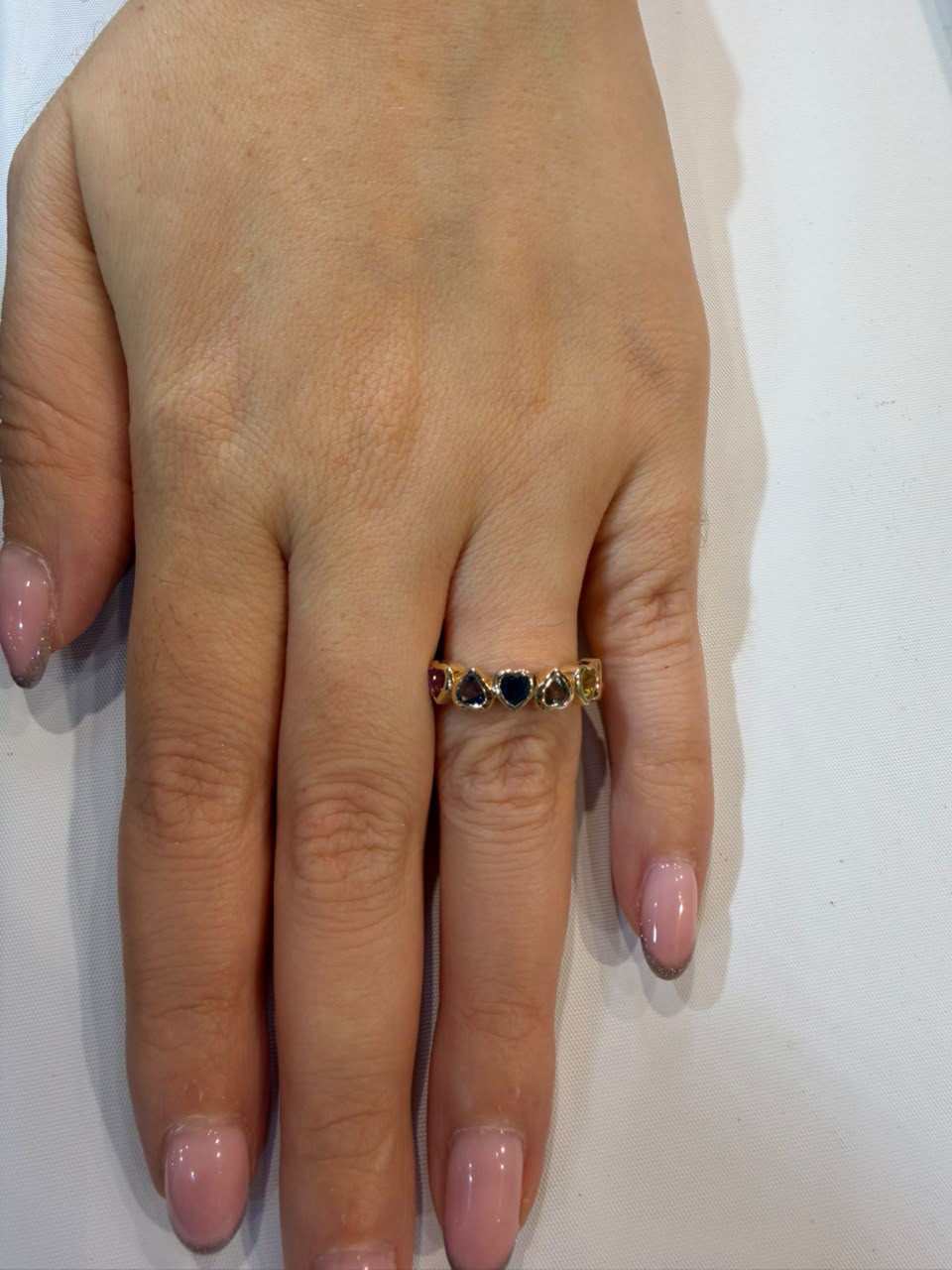 Anillo Rainbow Hearts