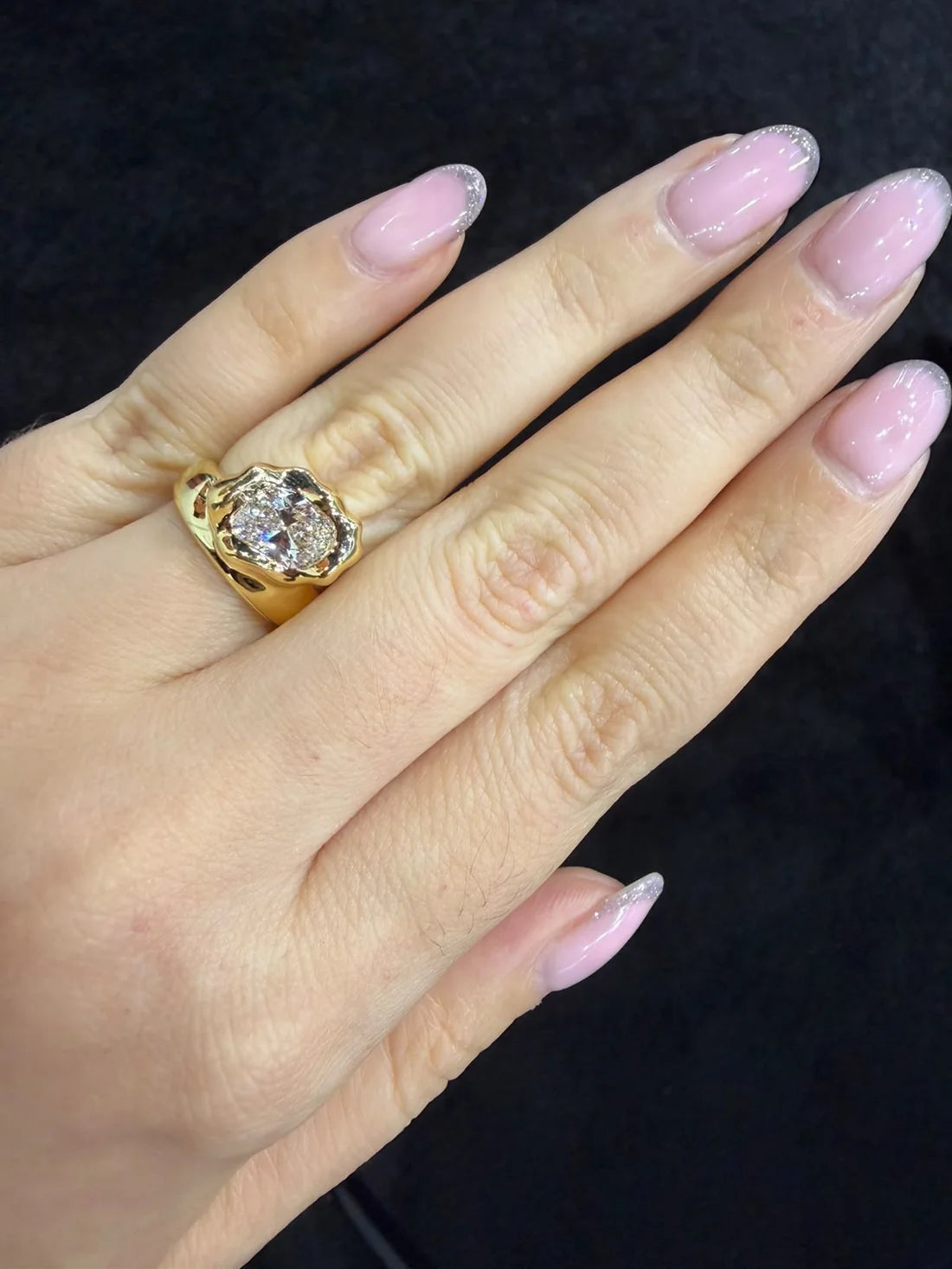 Anillo Diamante Oval
