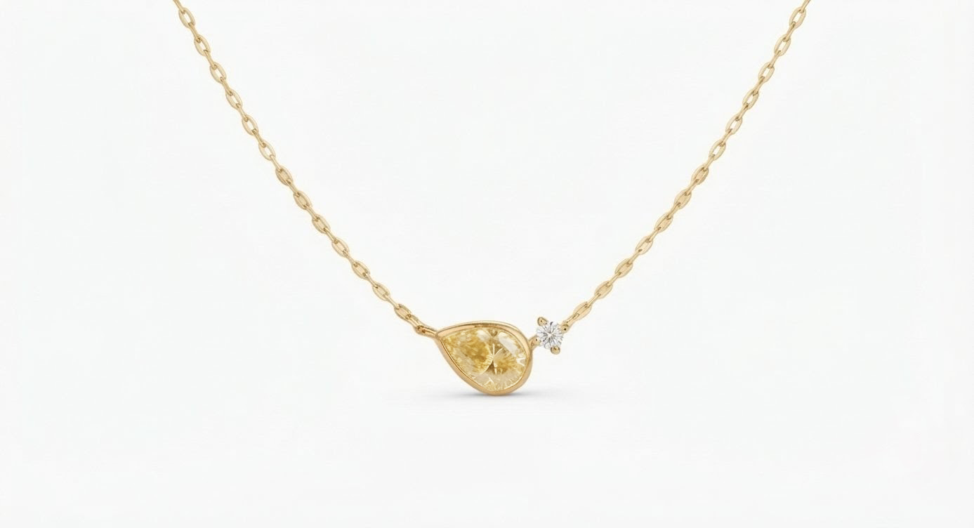 Collar Pear Fancy Yellow