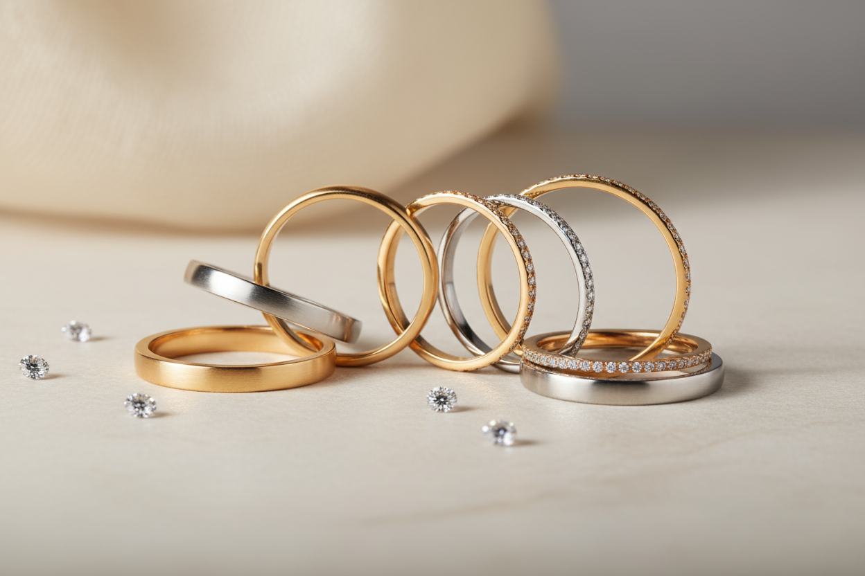 argollas y churumbelas minimalista