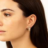 Mini Tri Stone Bezel 0.75 ctw