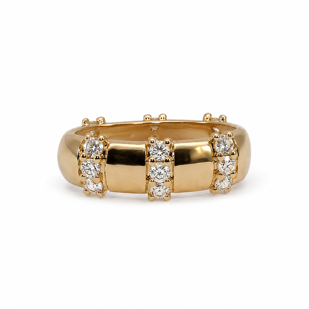 Charm slim de diamantes de laboratorio
